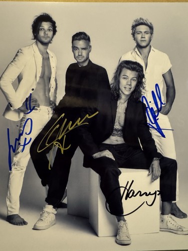 One direction autographed - one,