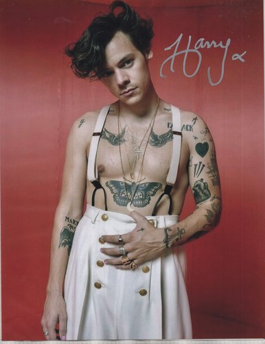 Foto autografa harry styles - autografa,