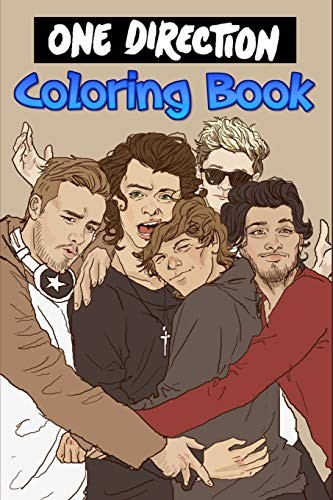 One direction coloring book - direction,